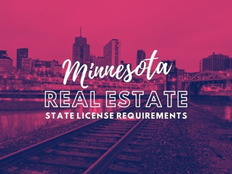 State of  Minnesota Real Estate License Requirements