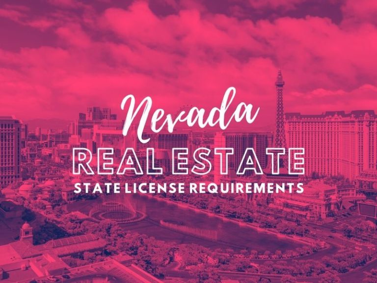 State of  Nevada Real Estate License Requirements