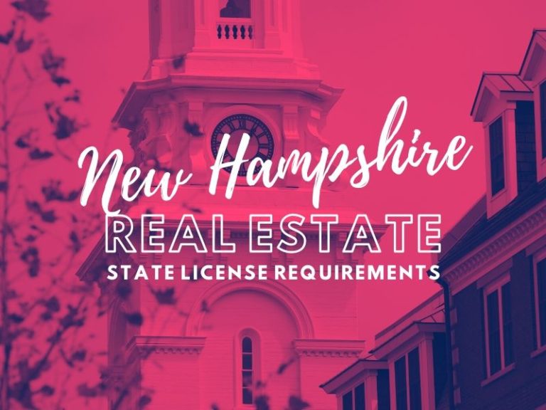 State of  New Hampshire Real Estate License Requirements