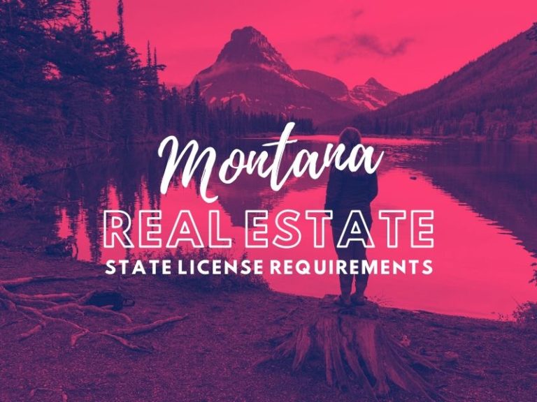 State of  Montana Real Estate License Requirements