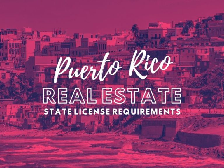 Puerto Rico Real Estate License Requirements