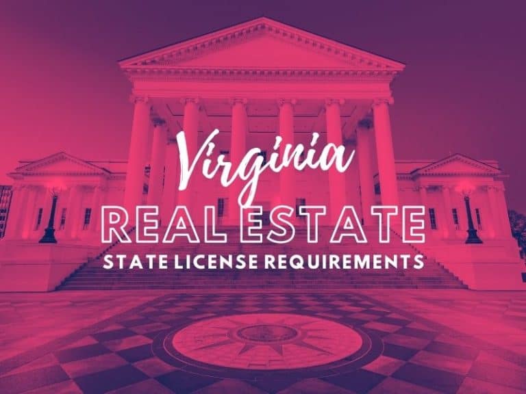 State of  Virginia Real Estate License Requirements